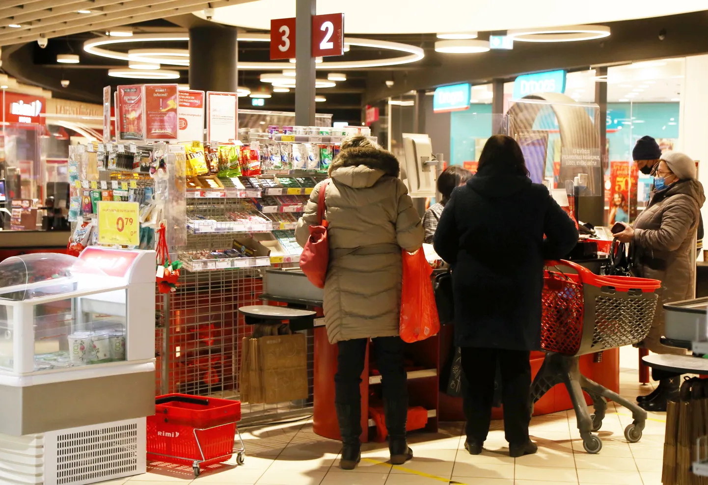 Rimi в торговом центре Origo