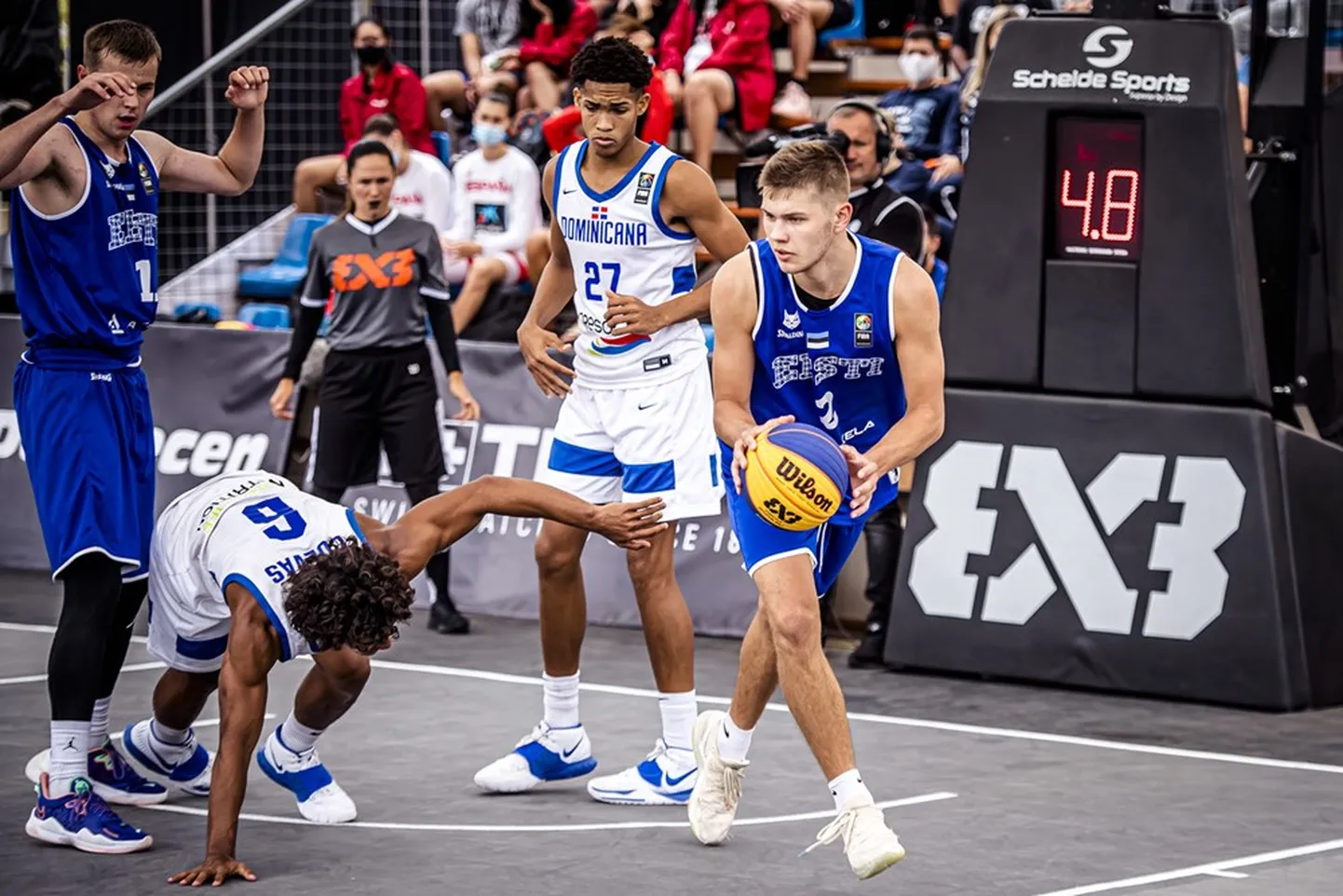 Eesti U18 koondis veerandfinaalis.