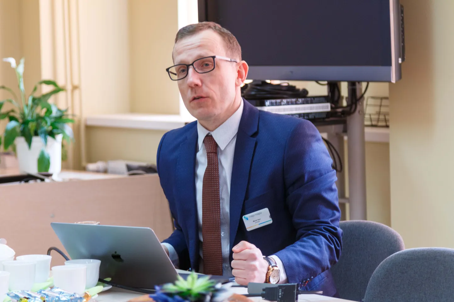 Valga haigla juht Marek Seer.