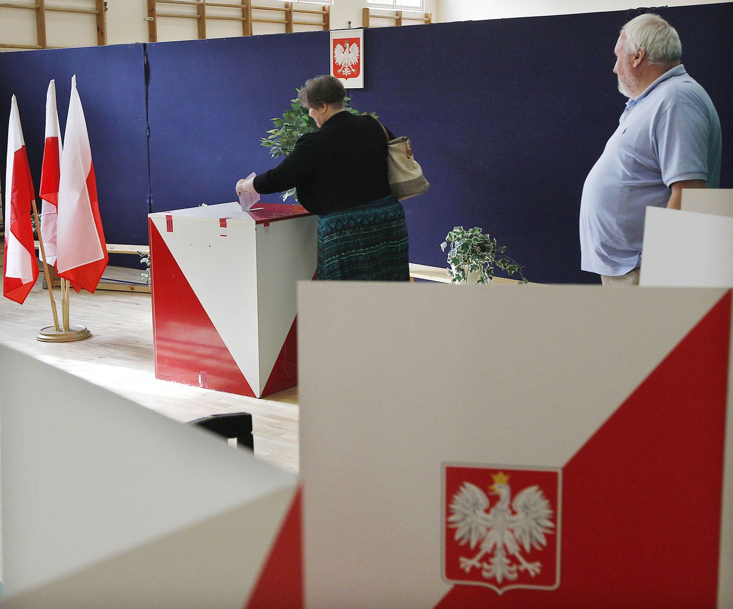 Hääletusjaoskond Varssavis.