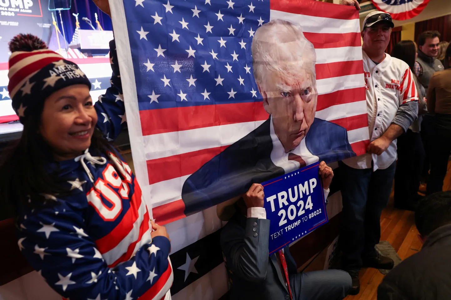 Donald Trumpi toetajad Rochesteris.