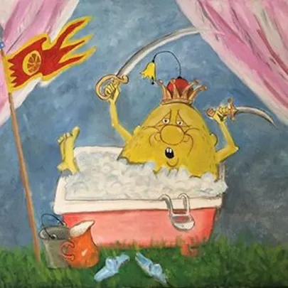 Vürst Sidrun vannis – originaalillustratsioon
