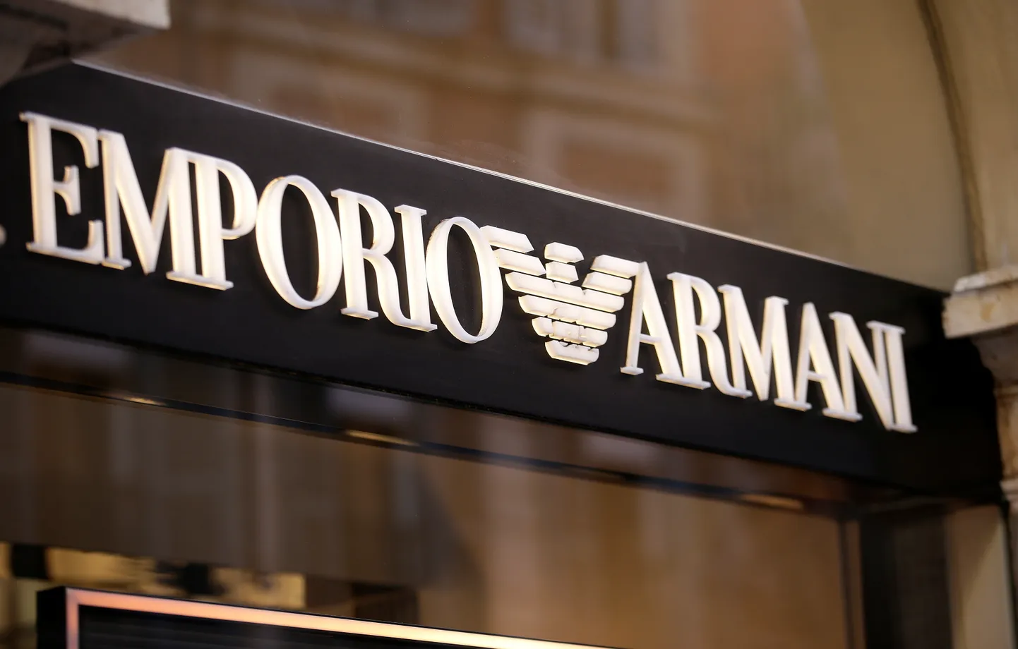 Armani logo.