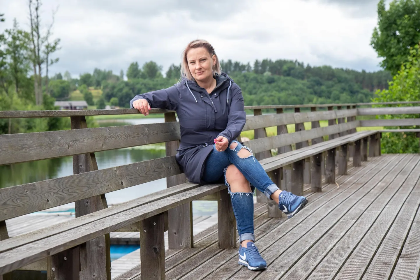 Kogemusnõustaja Caty leiab, et teiste aitamise kaudu saab aidata ka iseennast.