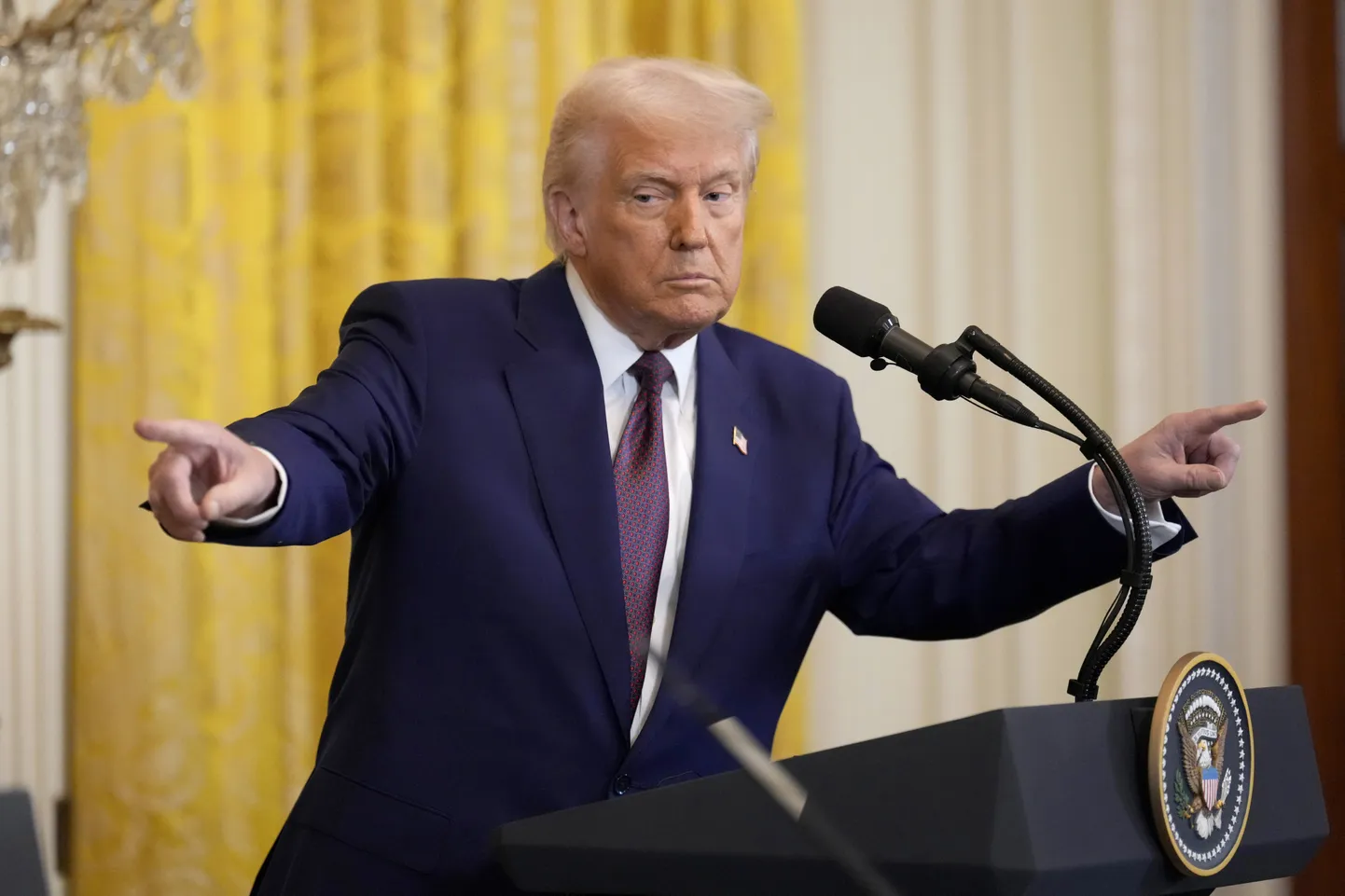 USA president Donald Trump.