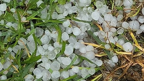 Võrumaad tabas korralik rahehoog