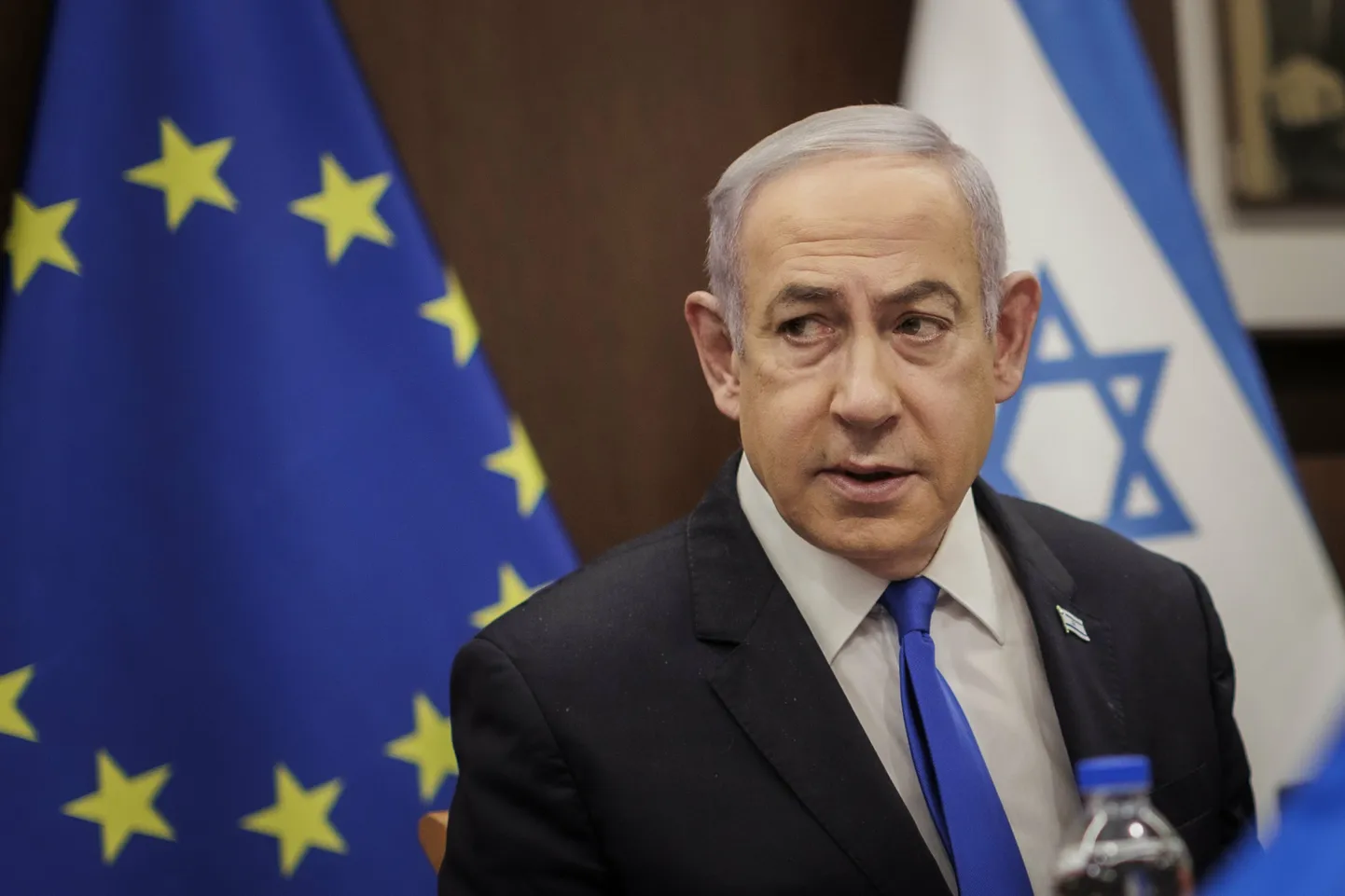 Iisraeli peaminister Benjamin Netanyahu aprilli keskel Jeruusalemmas.