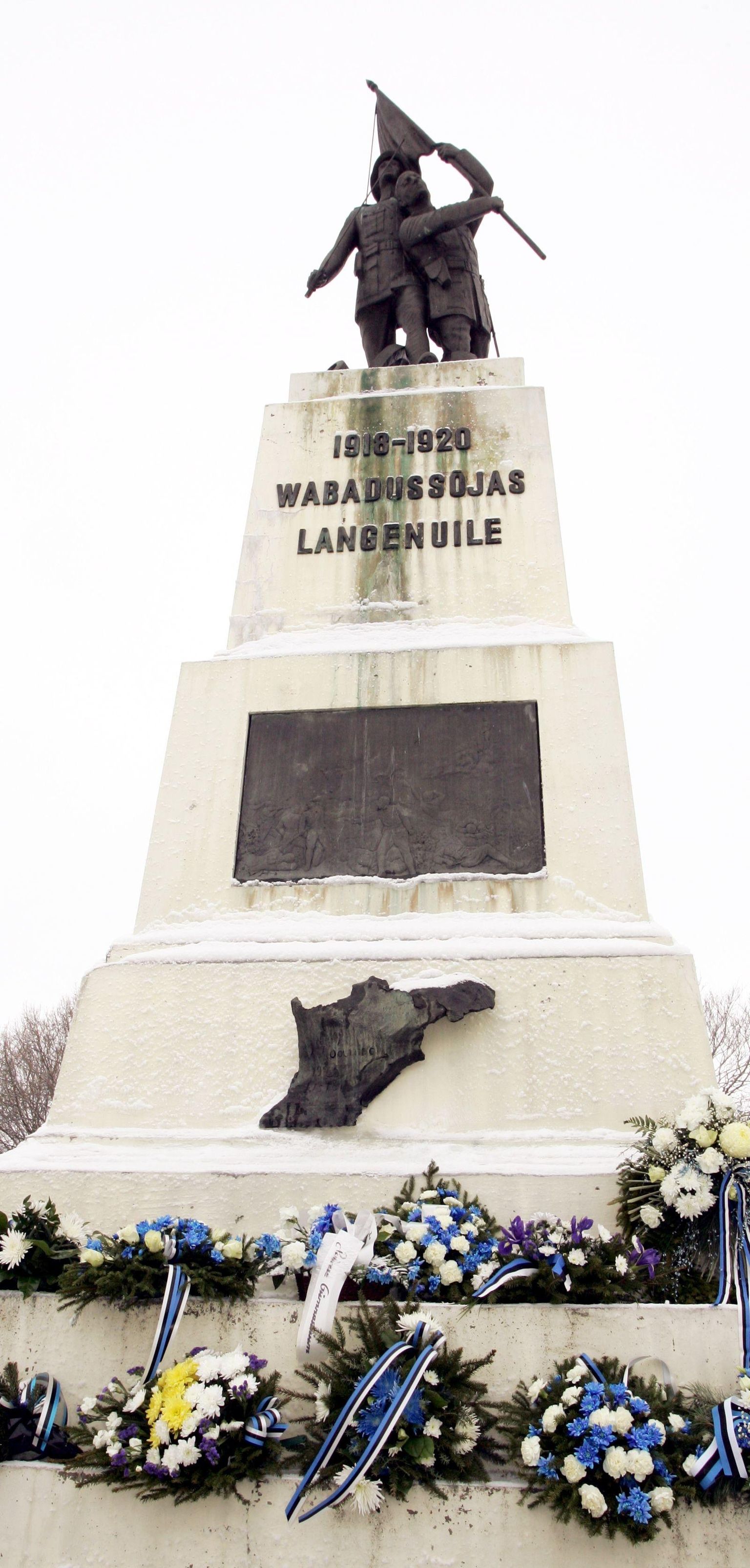 Vabadussõja monument Rakveres.
