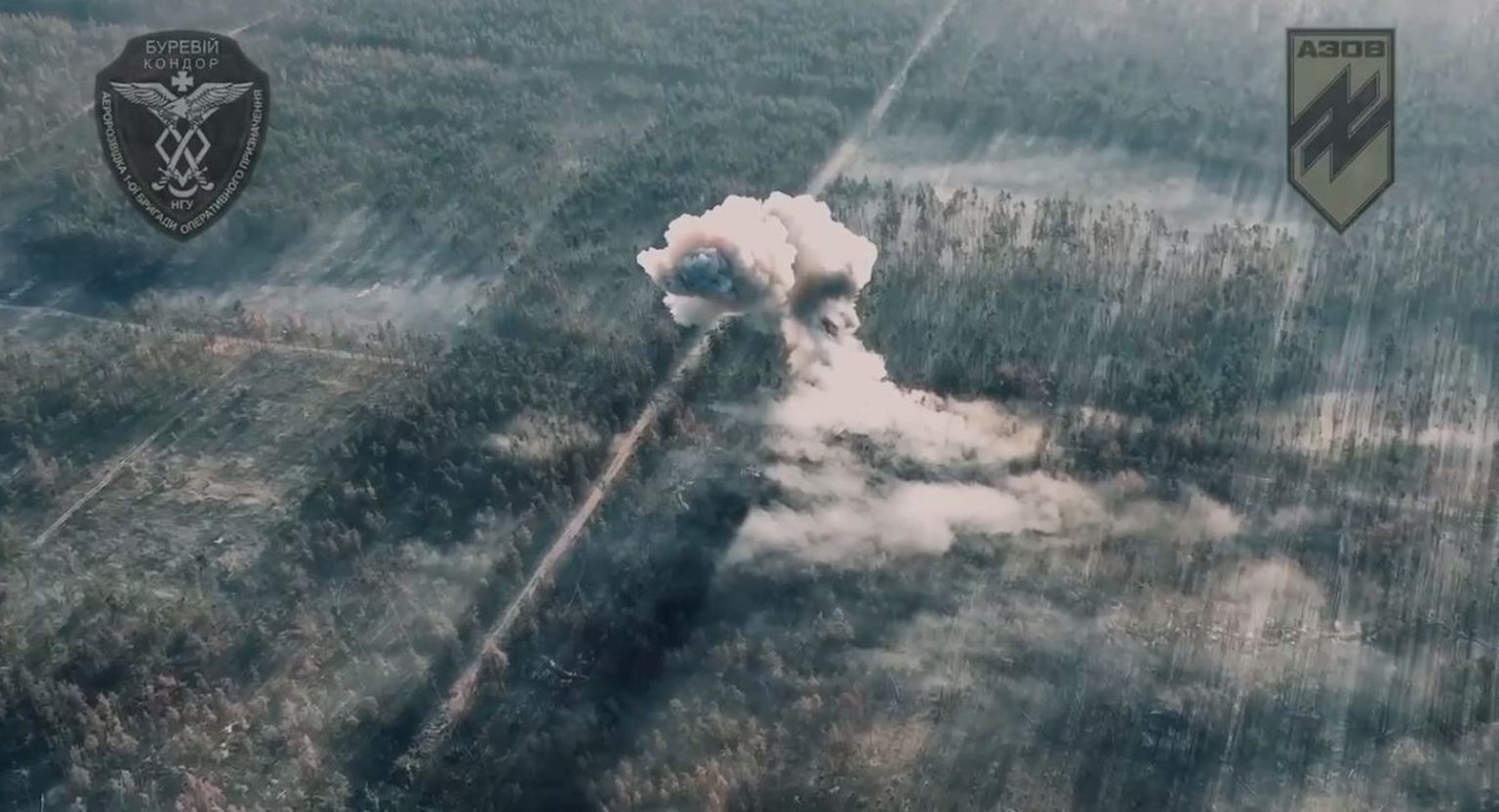 Взрыв танка Т-90