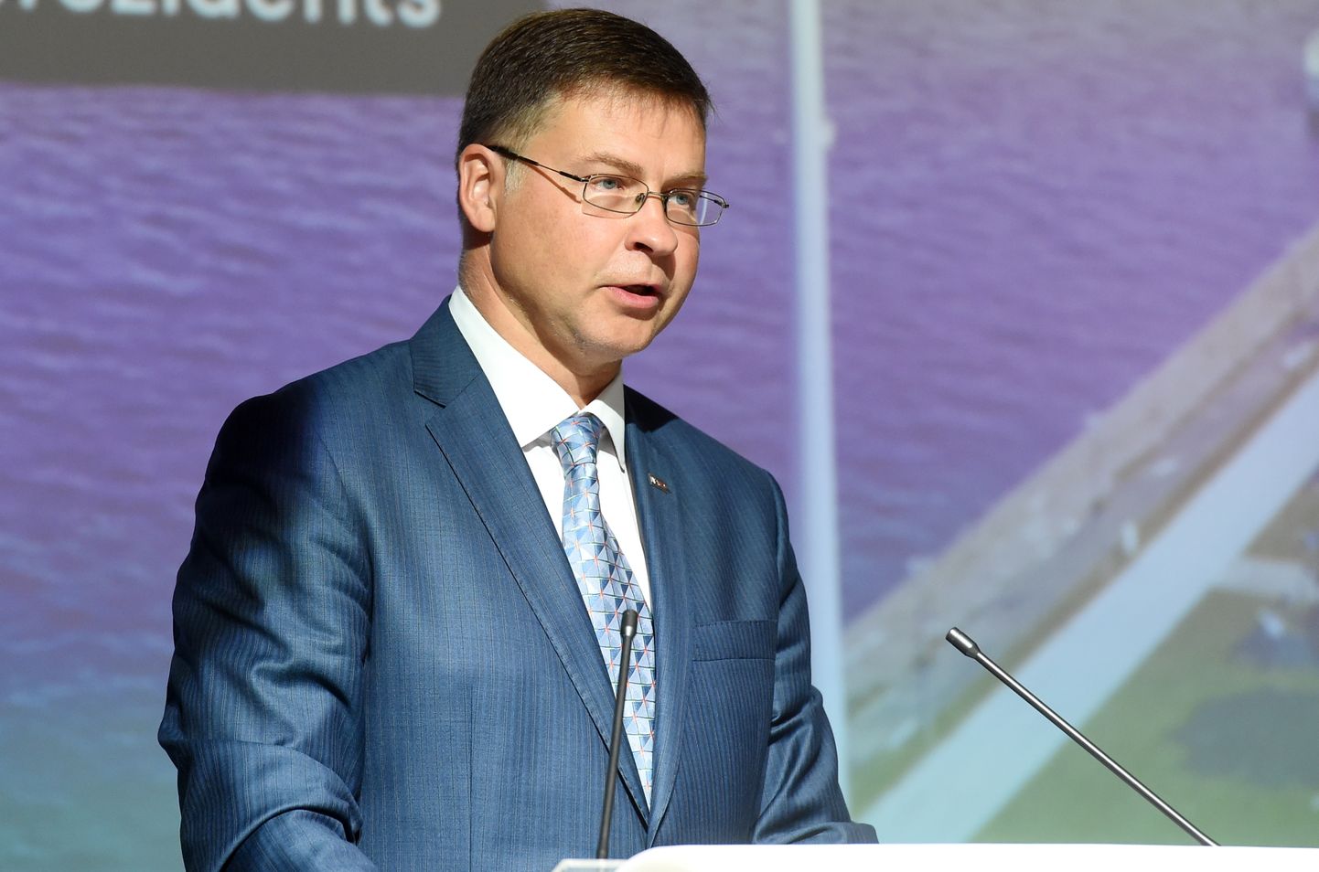 Eiropas Komisijas viceprezidents Valdis Dombrovskis.