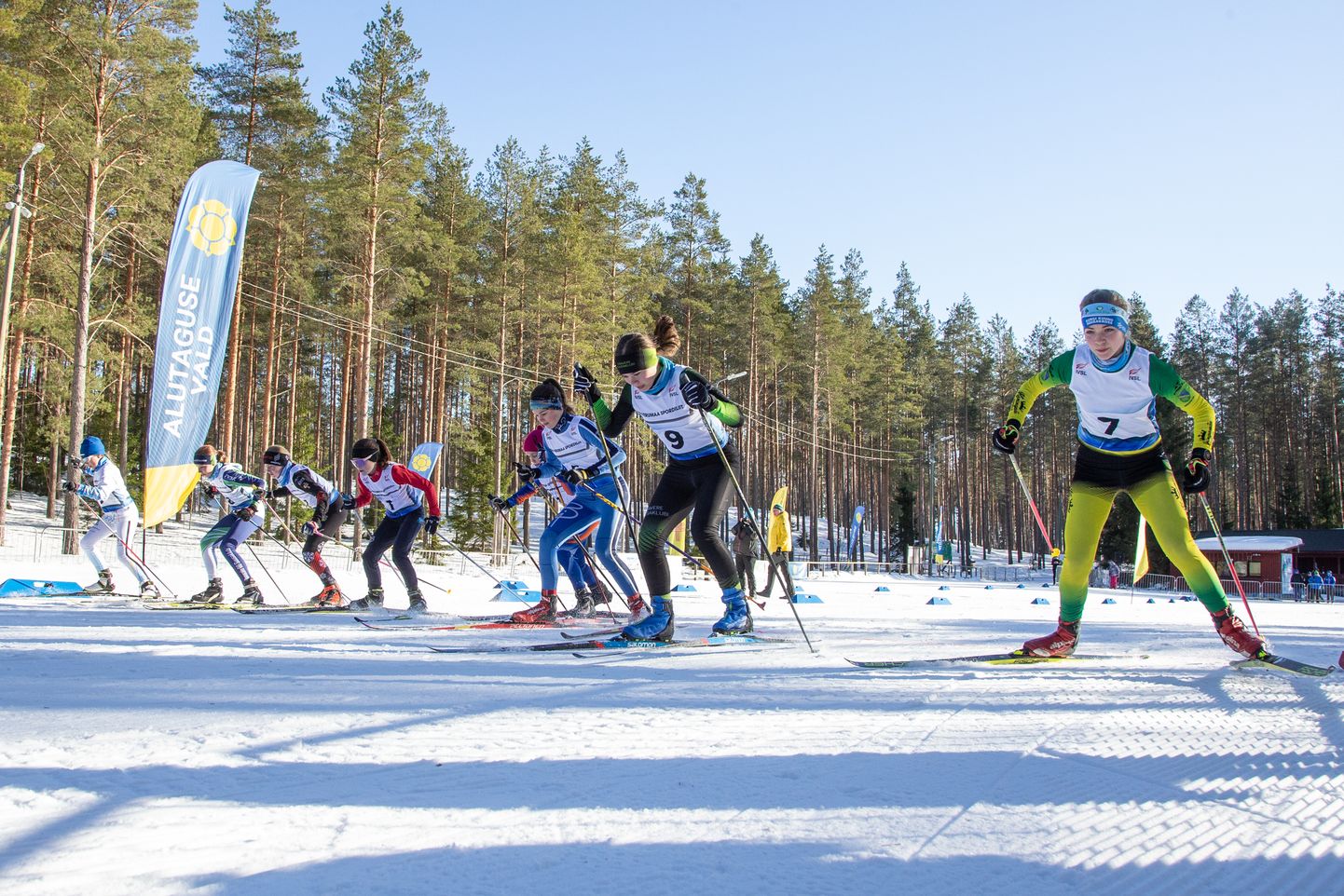 Eestimaa talimängud startisid reedel Pannjärvel murdmaasuusatamise teatesõitudega.