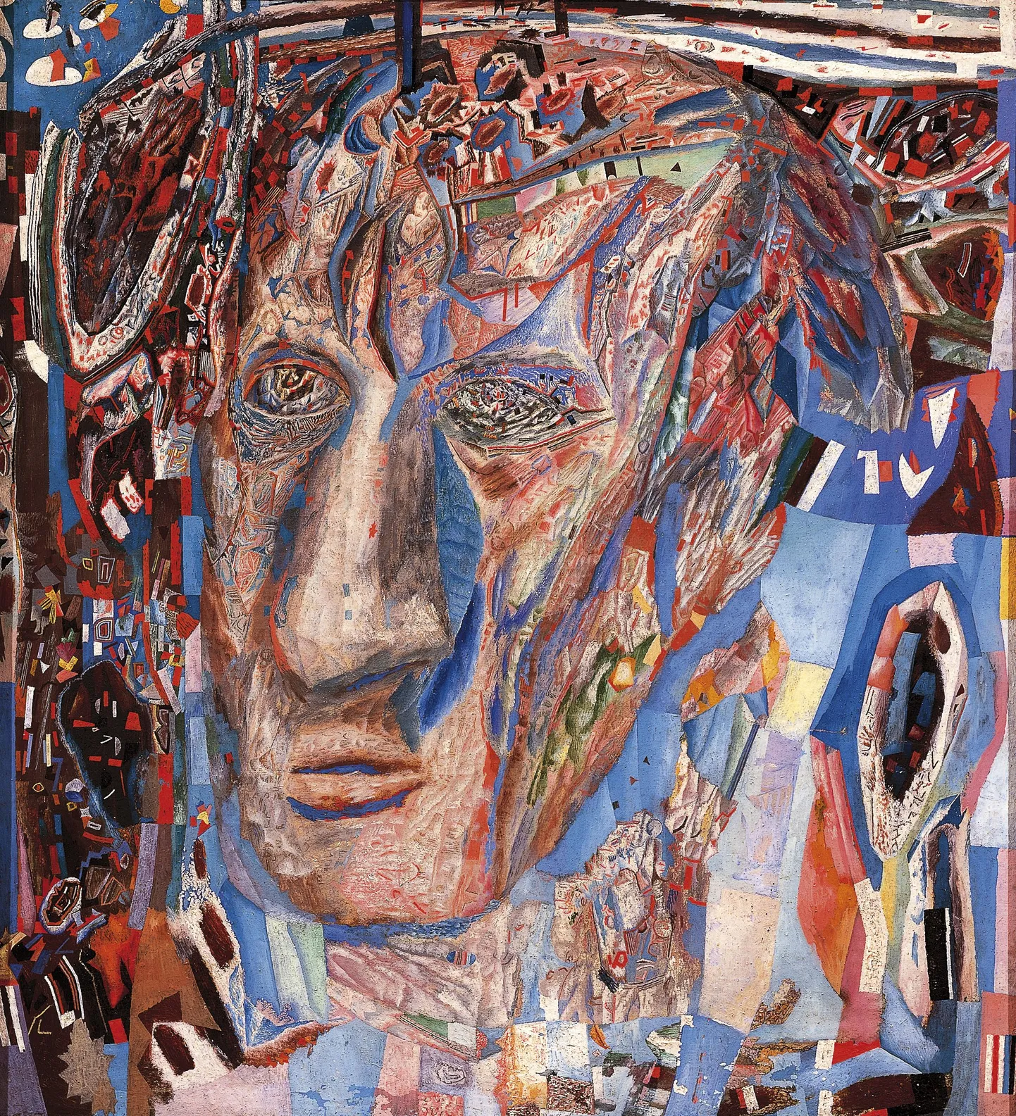Pavel Filonovi «Elav pea» aastast 1923.