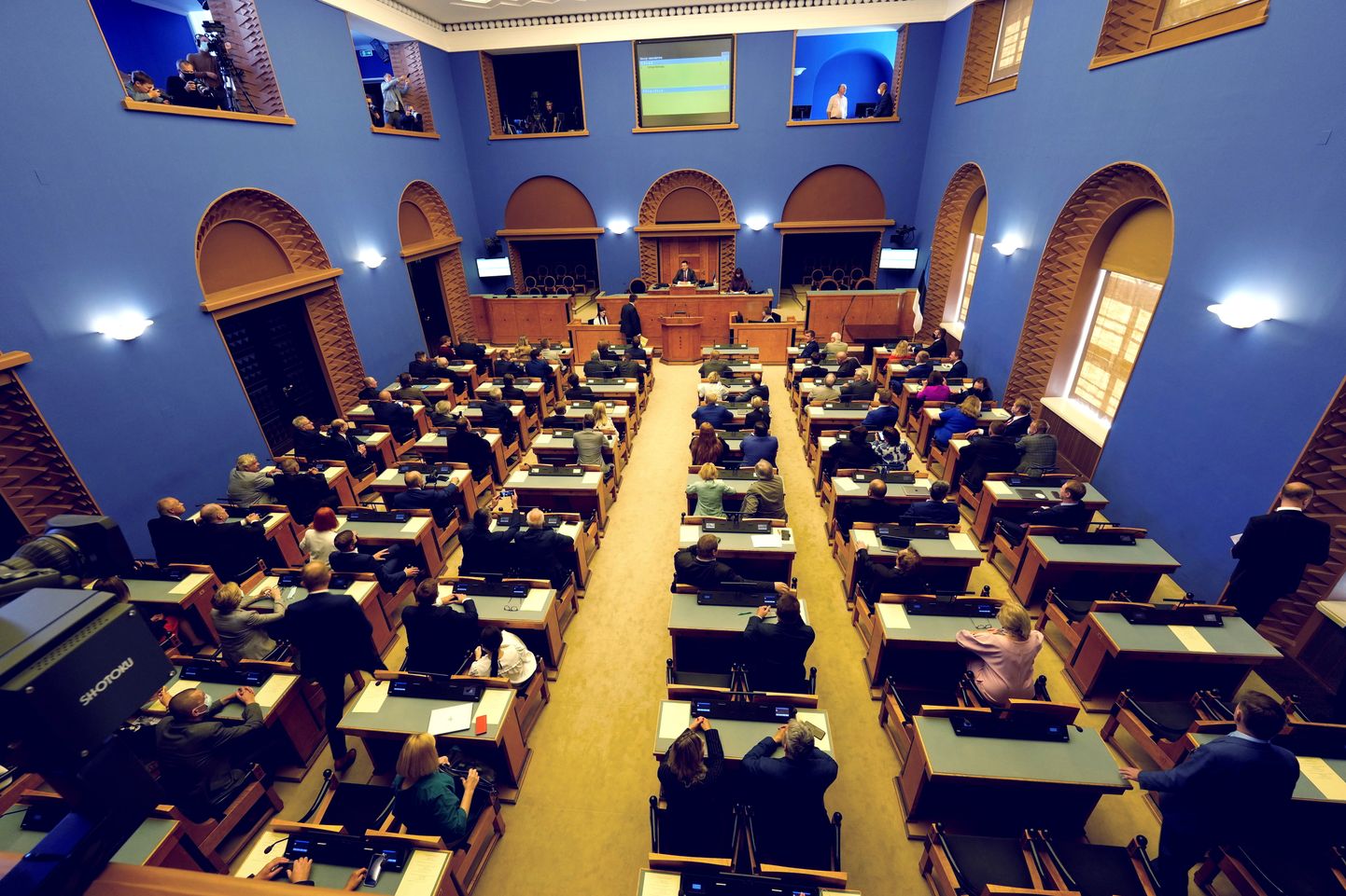 Igaunijas parlaments. Ilustratīvs attēls.