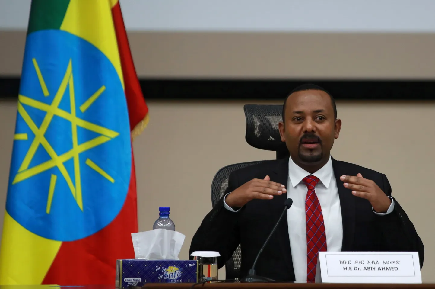 Etioopia peaminister Abiy Ahmed.