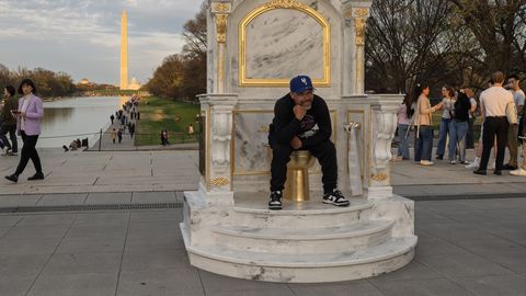 President Donald Trump on jälle kullast tualetipottidega pahuksis