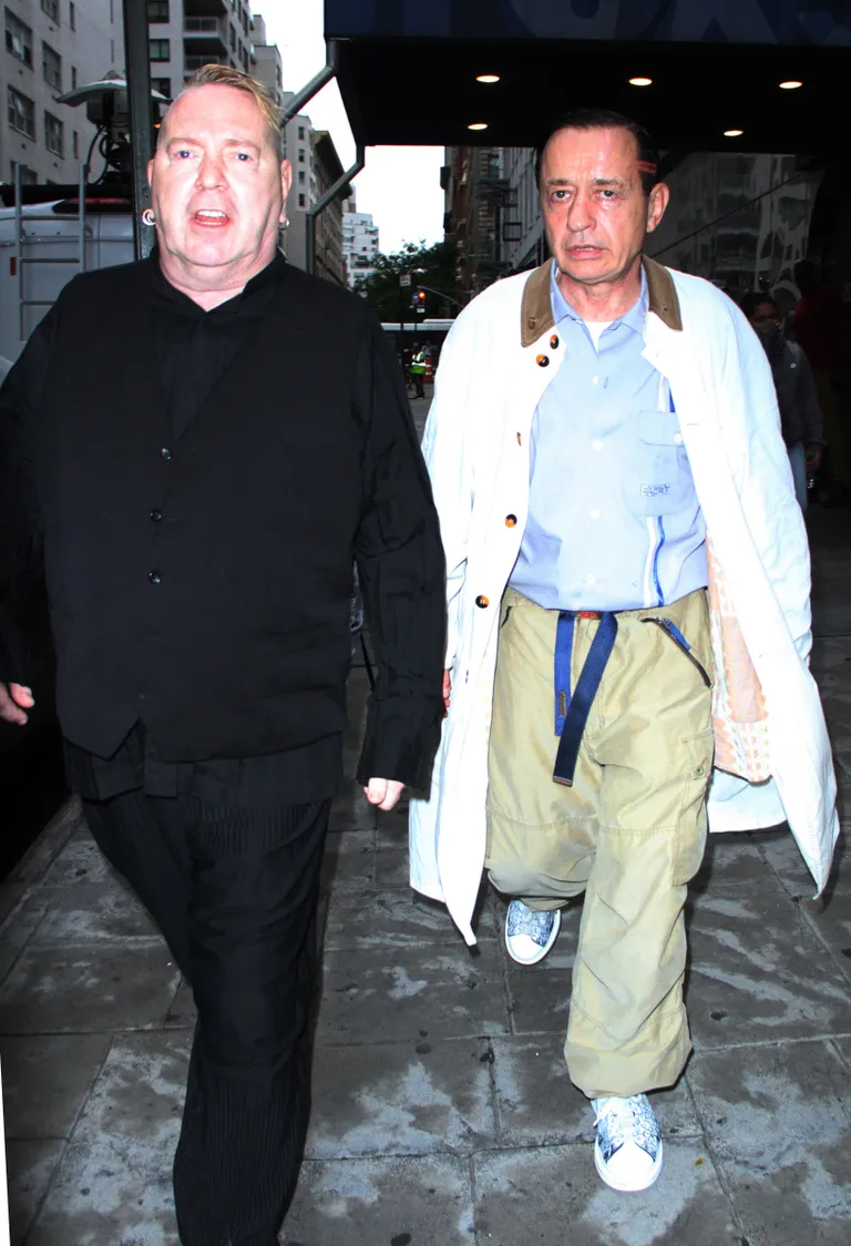 Johnny Rotten 14. septembril New Yorgis.