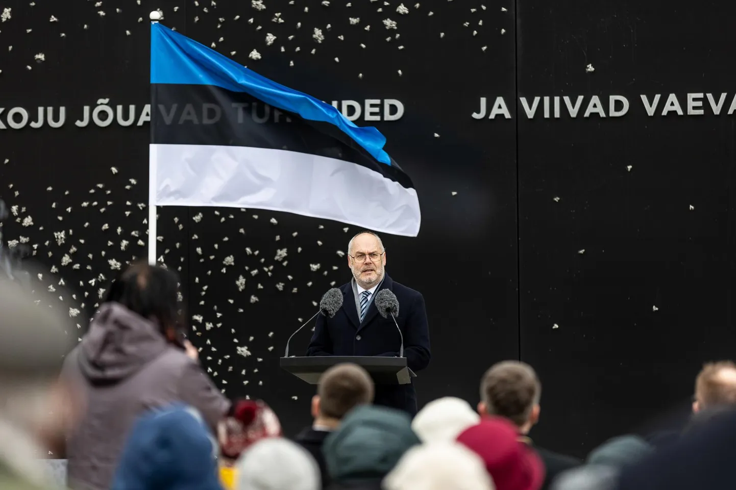 Eesti kommunismiohvrite memoriaalil Maarjamäel.
