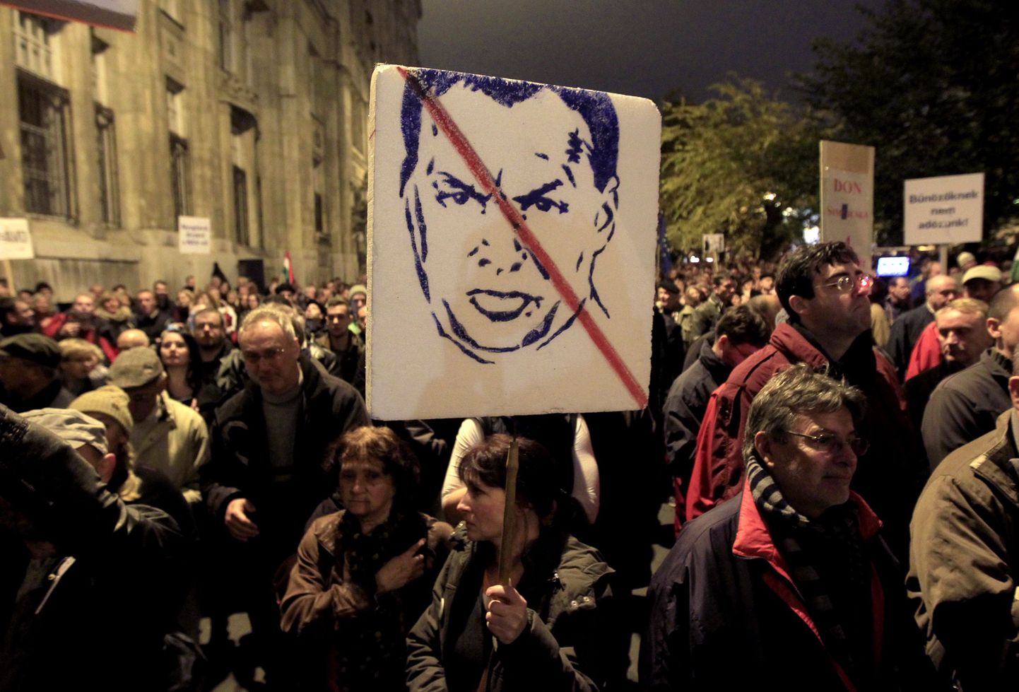 Unglarlased protestisid möödunud kuul riigi peaministri Viktor Orbáni tegude vastu.