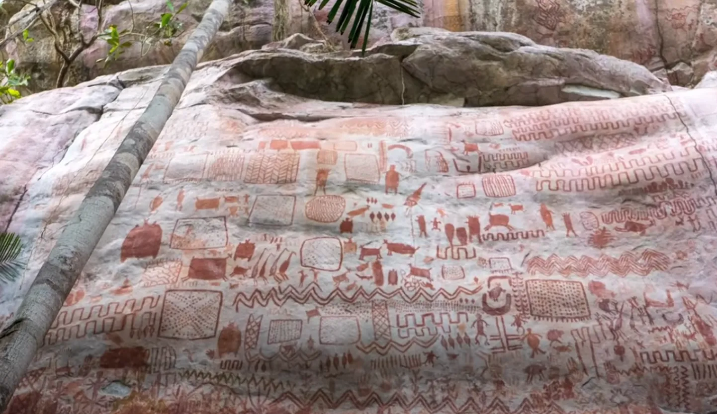 Colombia Amazonases leiti jääaja kaljukunst
