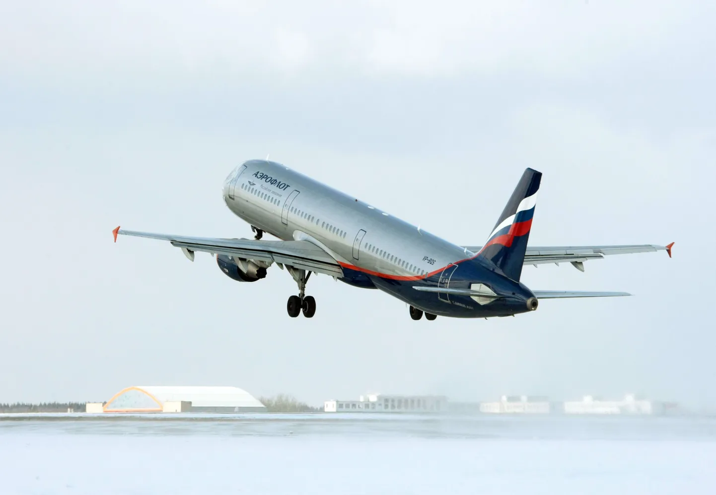 Vene lennufirma Aeroflot lennuk