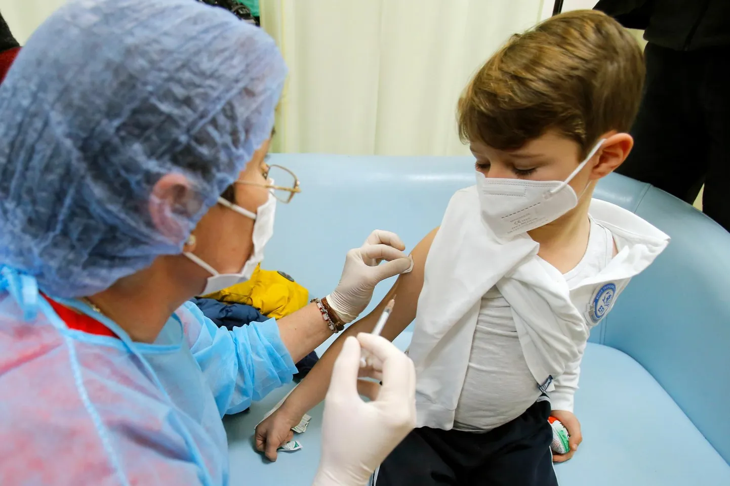 Riskirühma kuuluvate laste vaktsineerimine pneumokokknakkuse vastu. 