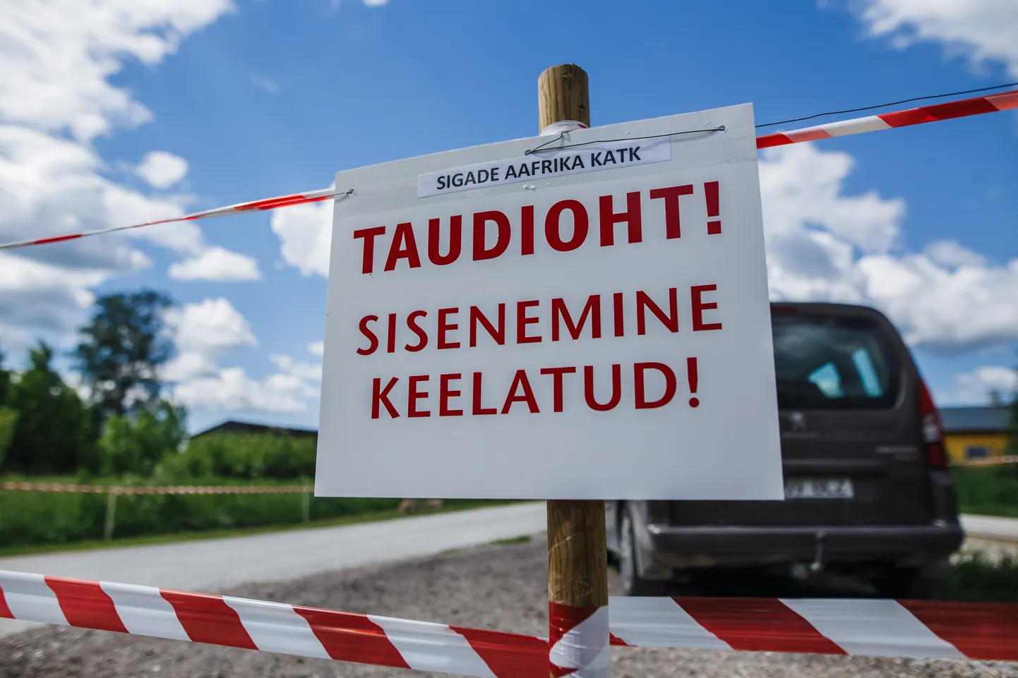 Hoiatus Sigade Aafrika katku eest.