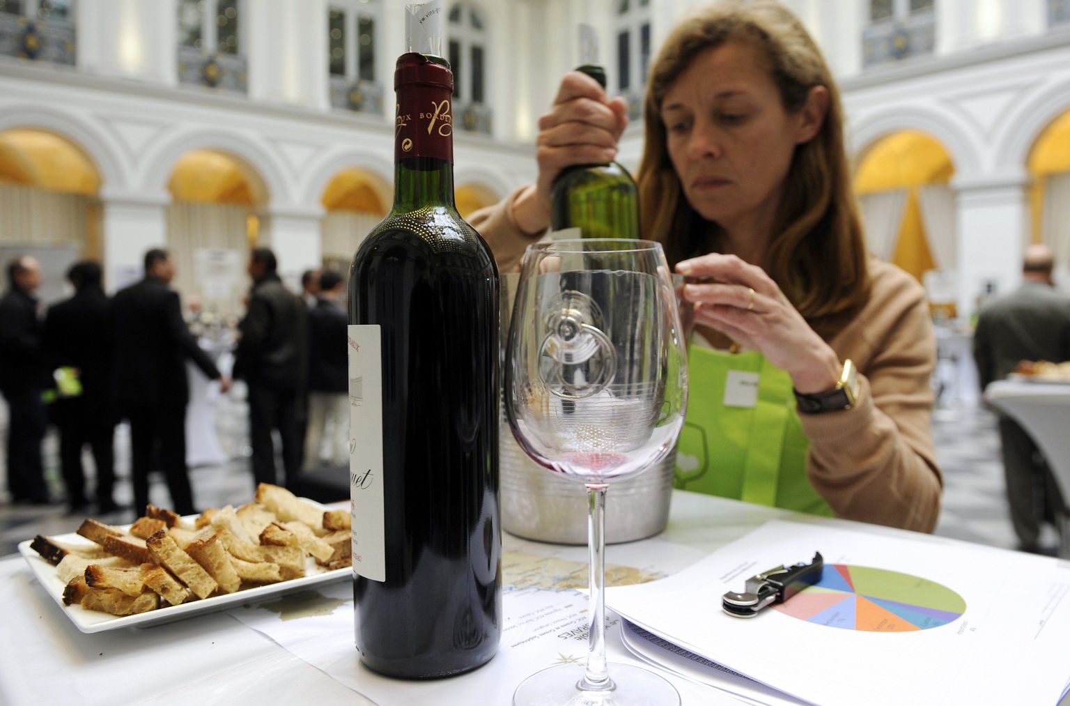 Bordeaux veiniistanduse omanik valmistub 2012. aasta toodangu oksjoniks.