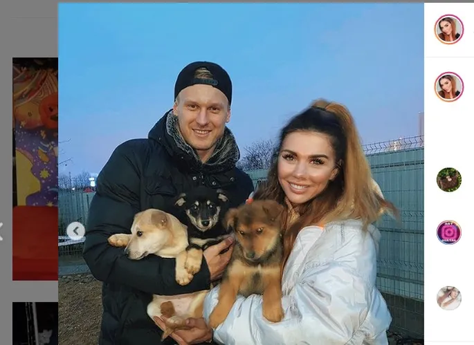 Фото: Анна Седокова и Янис Тимма посетили приют