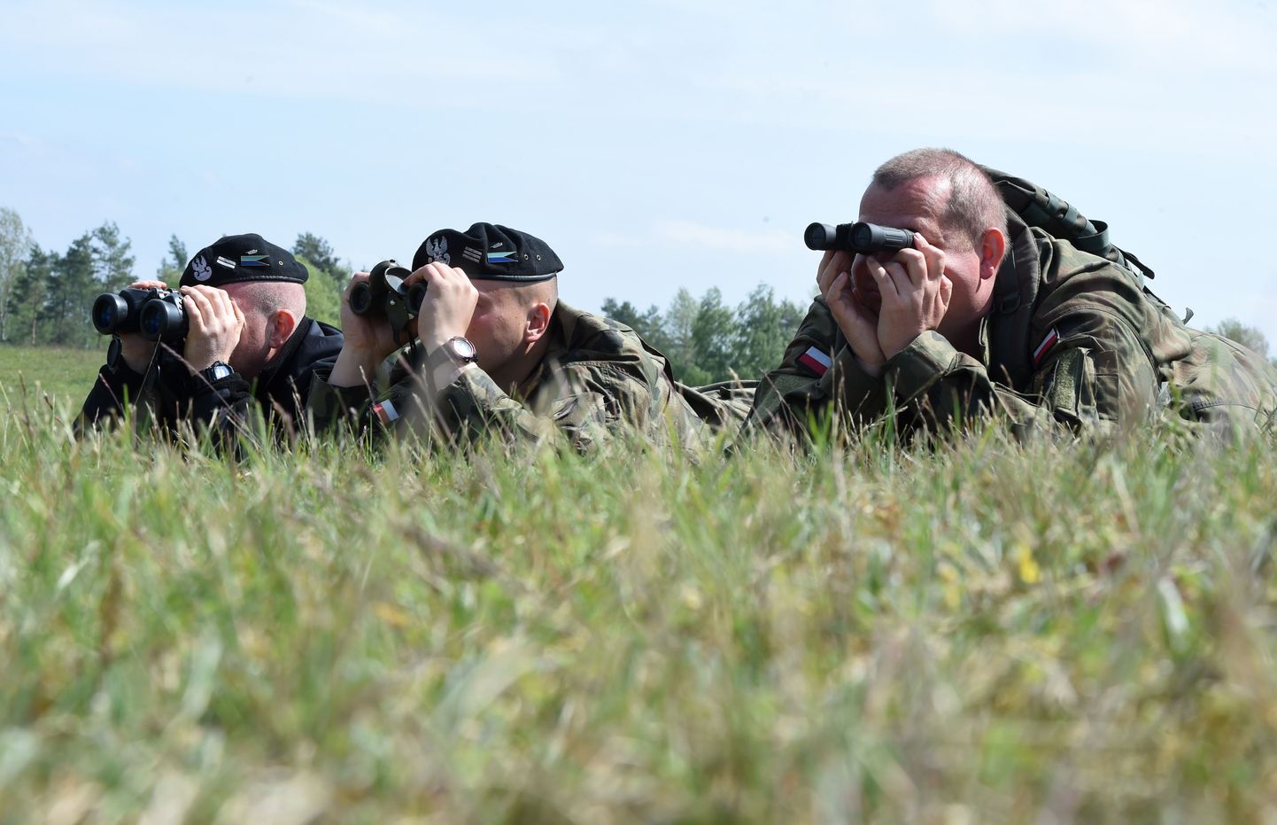 Иллюстративный снимок. Польские военные на учениях стран НАТО.