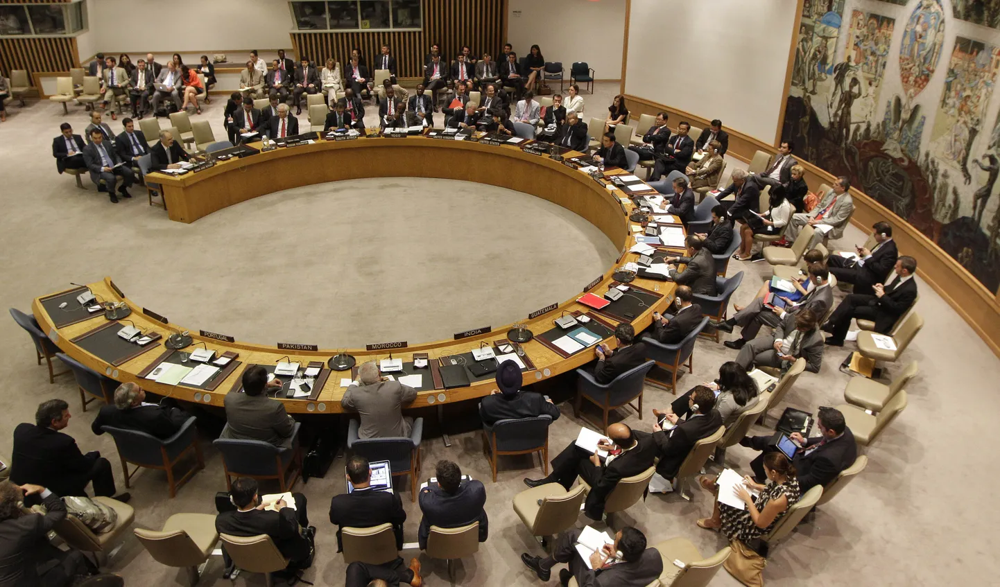 ÜRO Julgeolekunõukogu liikmed
