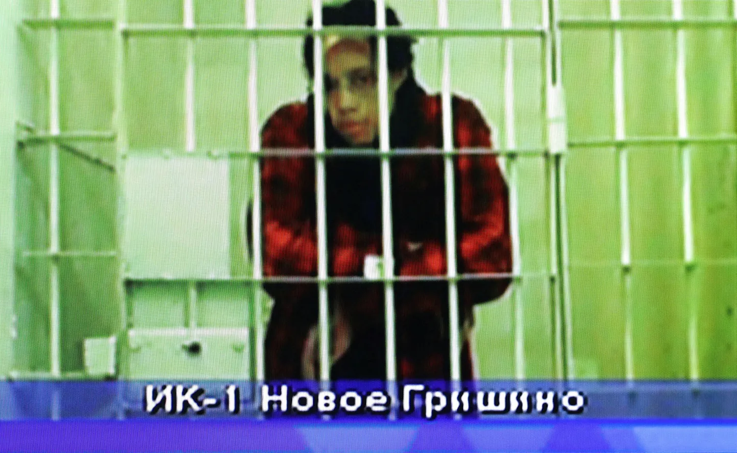 Brittney Griner Krasnogorski kinnipidamisasutuses.
