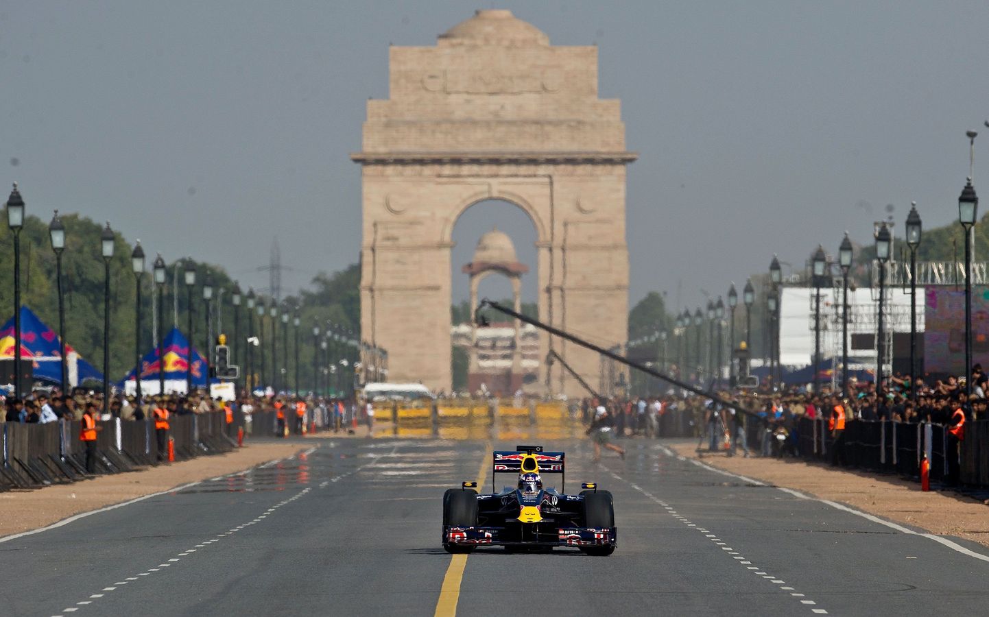 Daniel Ricciardo India GP rada katsetamas.