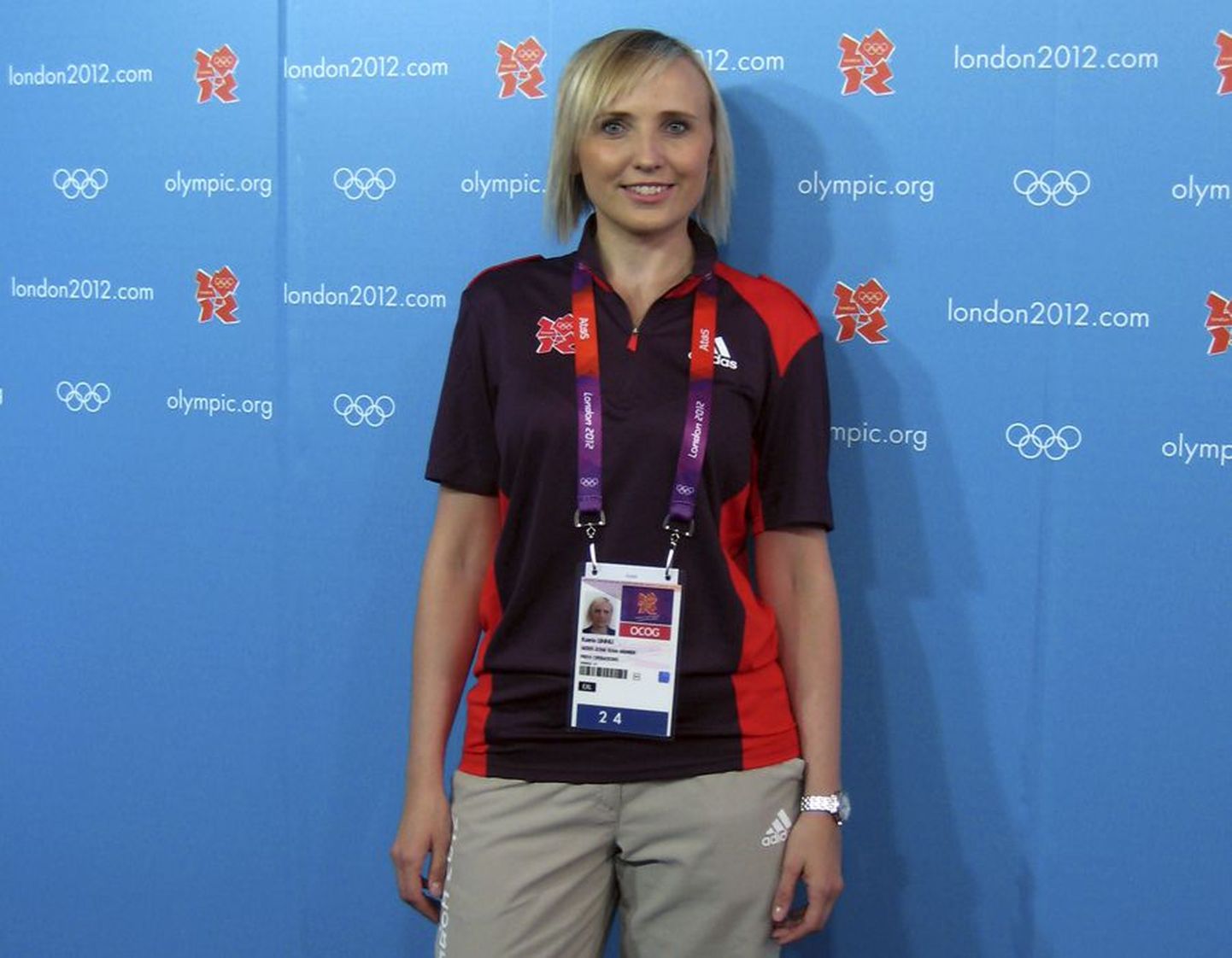 Viljandlane Katrin Linnu pääses paljude soovijate seast Londoni olümpiamängudele vabatahtlikuks.