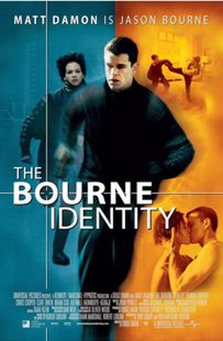 Filmi «Bourne'i identiteet» reklaamplakat