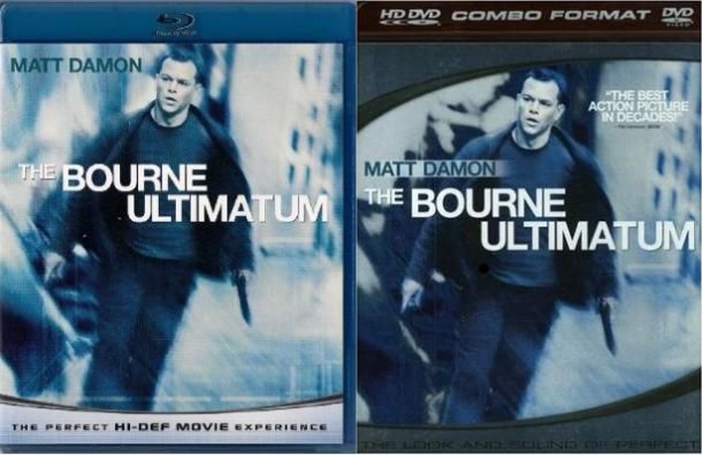 Esimesed filmid flipper-disc'il saavad olema Bourne'i triloogiast.