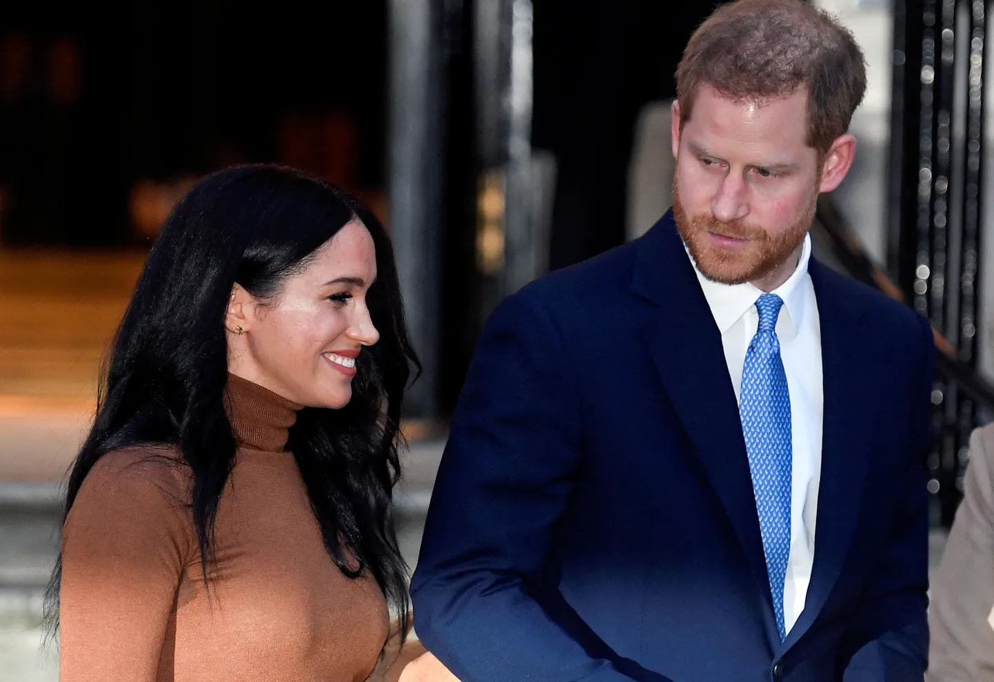 Prints Harry ja hertsoginna Meghan 7. jaanuaril Londonis Kanada majas, kus nad tänasid kanadalasi sooja vastuvõtu eest möödunud aasta lõpul