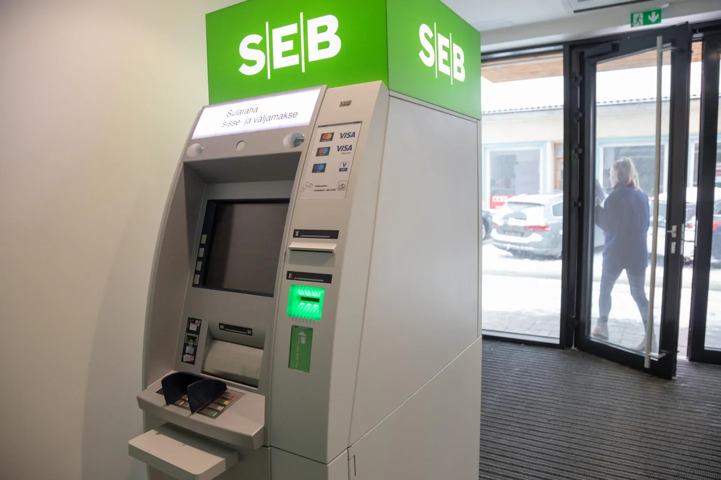SEB panga Viljandi kontor kolis Tartu tänavale viis aastat tagasi.