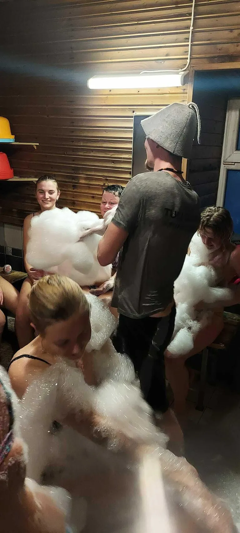 Uskumatu, milline vahva tunne on end seebivahuga pesta.