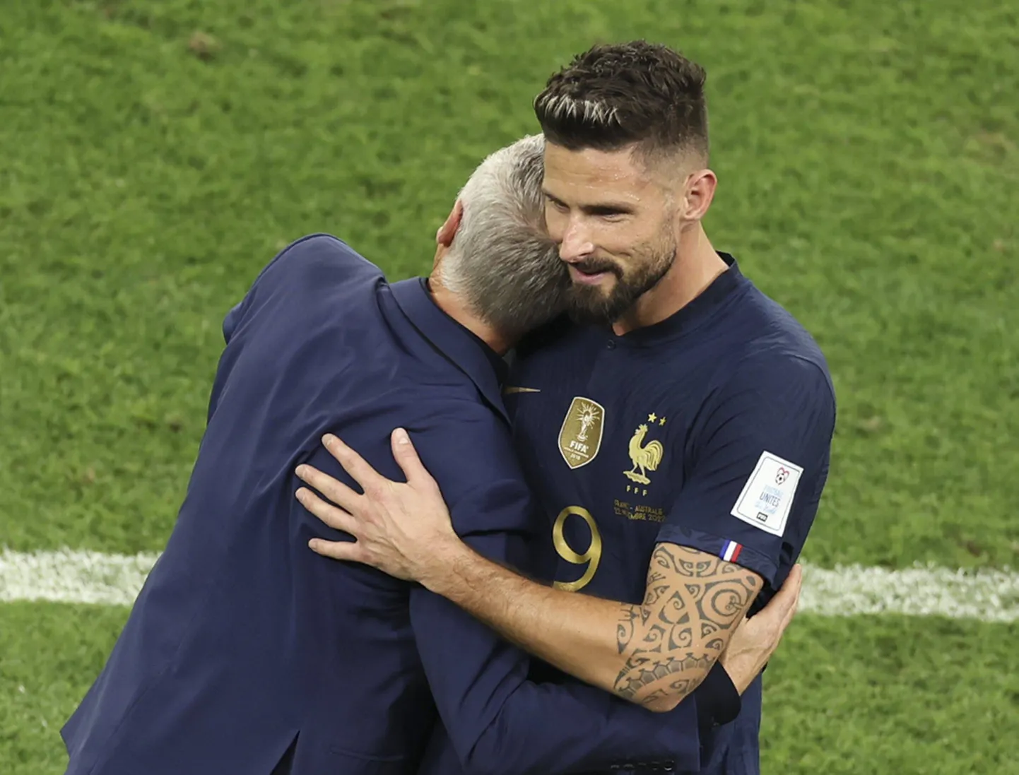 Prantsusmaa peatreener Didier Deschamps peabki Olivier Giroud'd embama, sest ründaja etendab koondises väga olulist osa.
