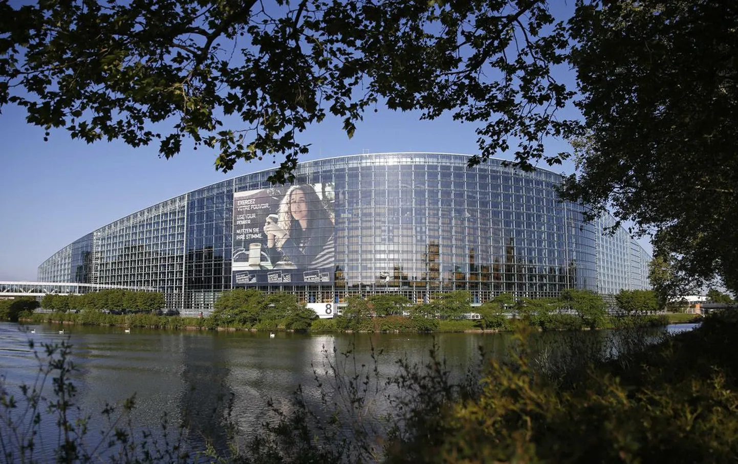 Europarlamendi hoone Prantsusmaal Strasbourgis.