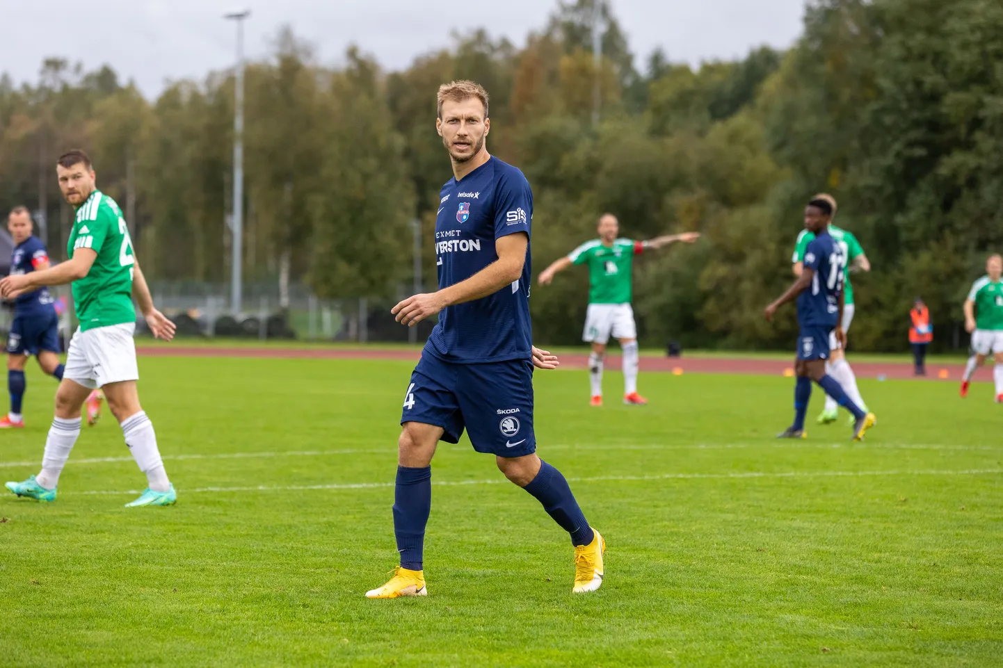 Paide Linnameeskonna keskkaitsja Ragnar Klavan.