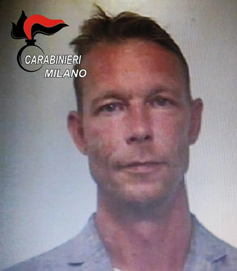Itaalia Milano politsei avaldatud foto sakslasest Christian Brücknerist