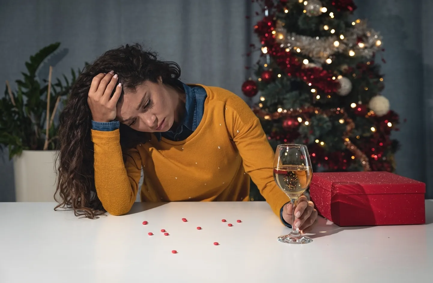 Pühadeaeg võib depressioonis inimesele eriti raske olla.