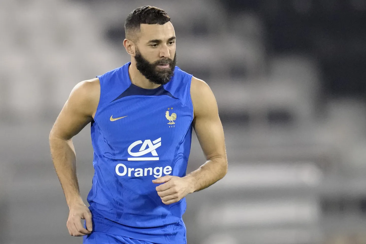 2022. aasta maailma parim jalgpallur Karim Benzema.