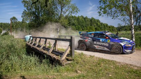 Young Rally Hopeful Withdraws from Finland Race After Bad News