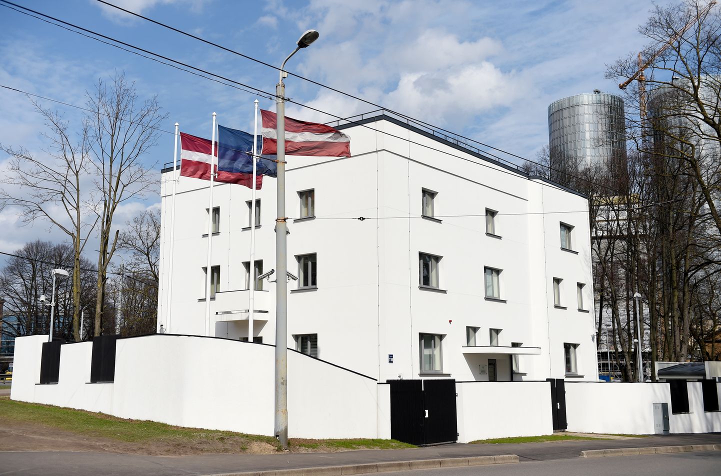 NATO Stratēģiskās komunikācijas izcilības centra ēka.