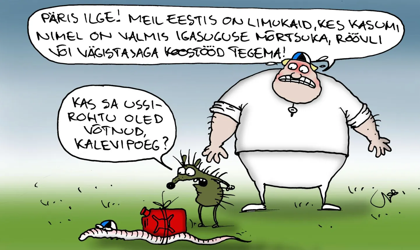 Päeva karikatuur, 29. juuli.