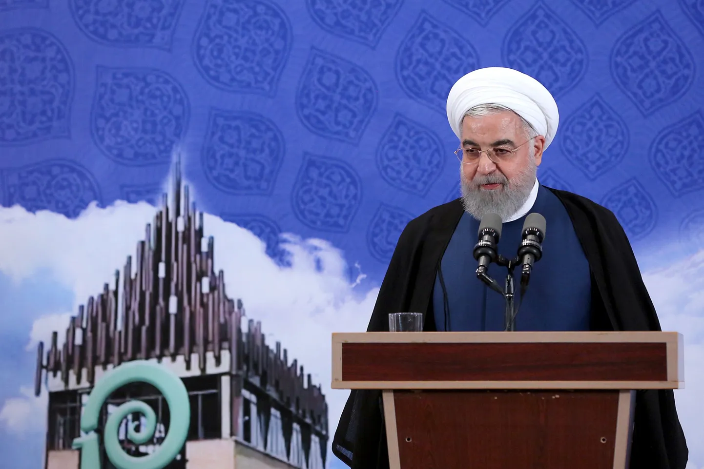 Iraani president Hassan Rouhani.