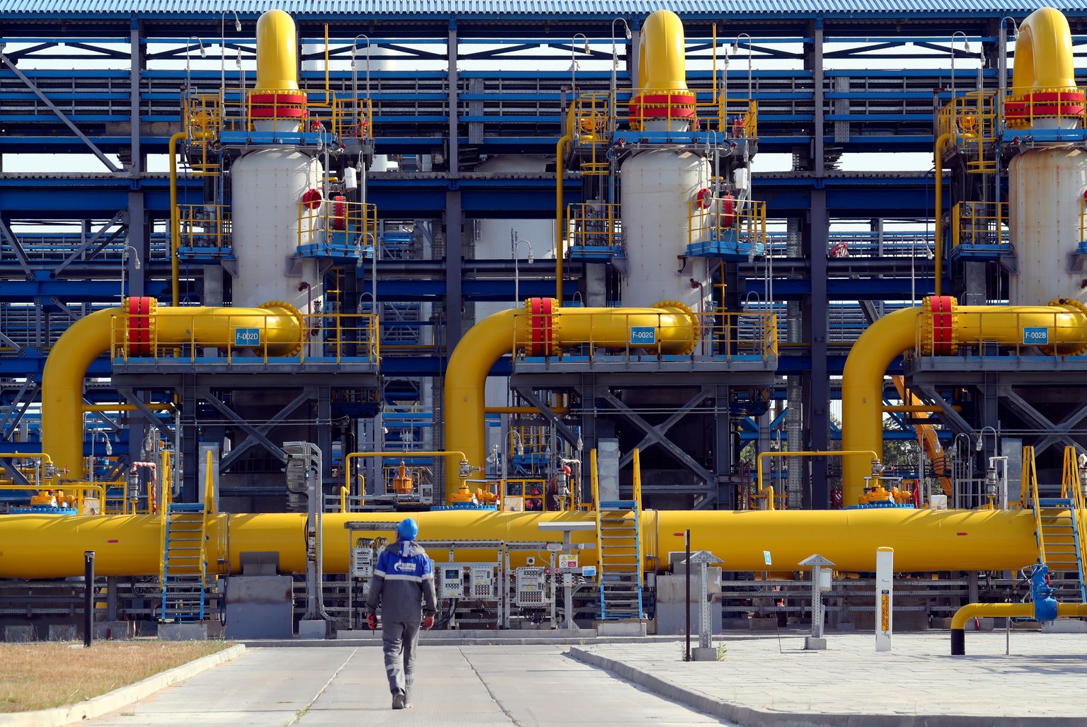 Gazpromi poolt opereeritav Slavjanskaja jaam, mis pidi olema Nord Stream 2 gaasijuhtme alguspunktiks.