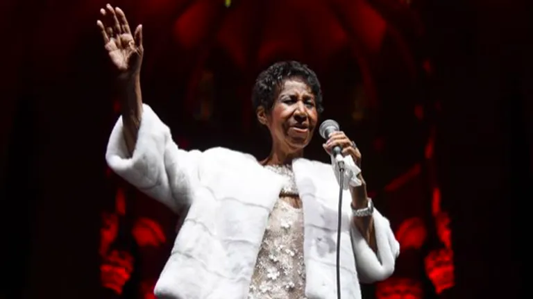 Aretha Franklin oma viimasel kontserdil